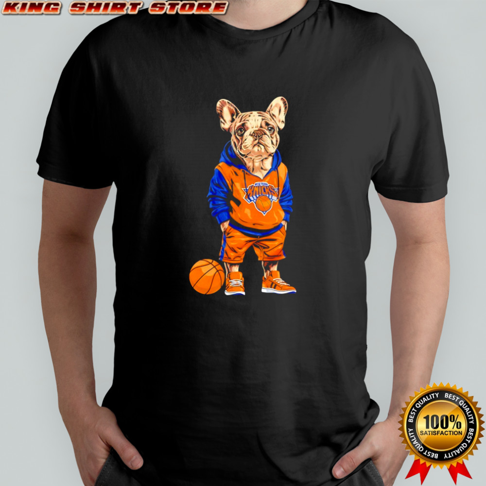 New York Knicks x Bulldog Hoop Dogs shirt