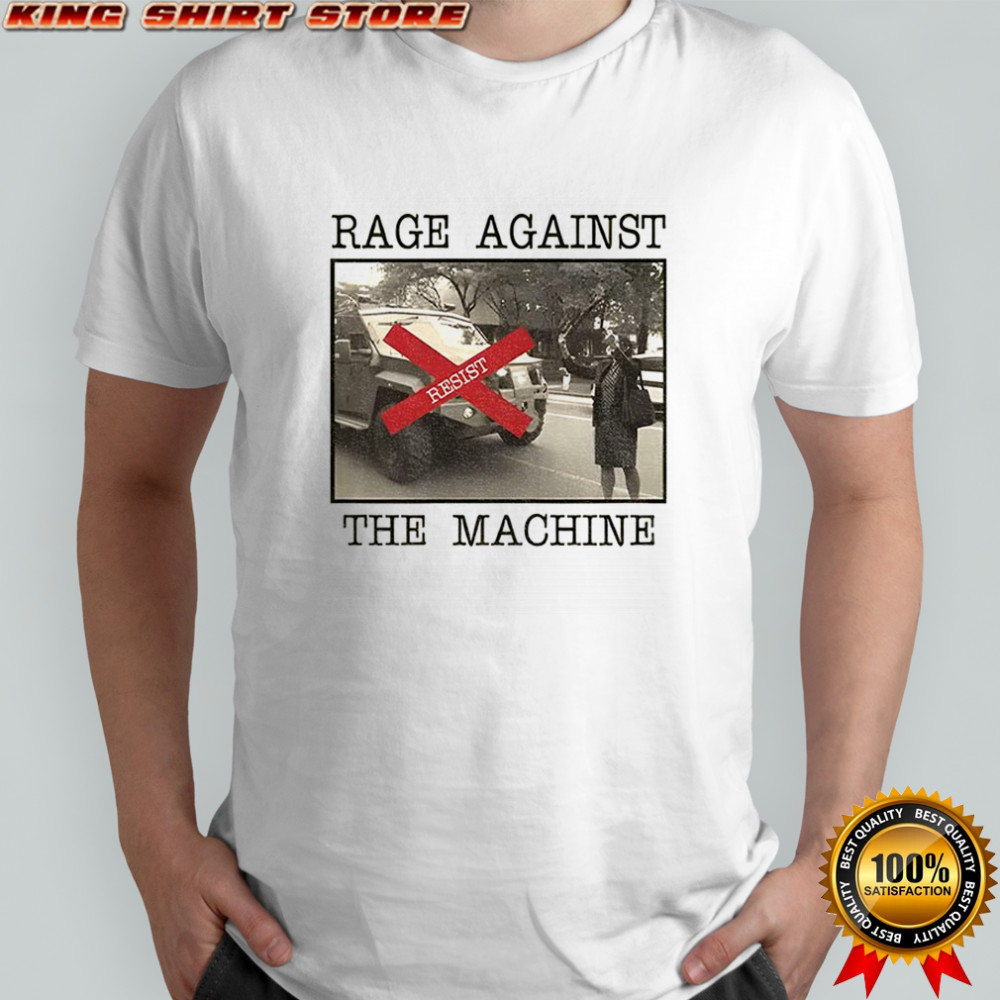 New York Woman Resist Rage Against The Machine vintage shirt
