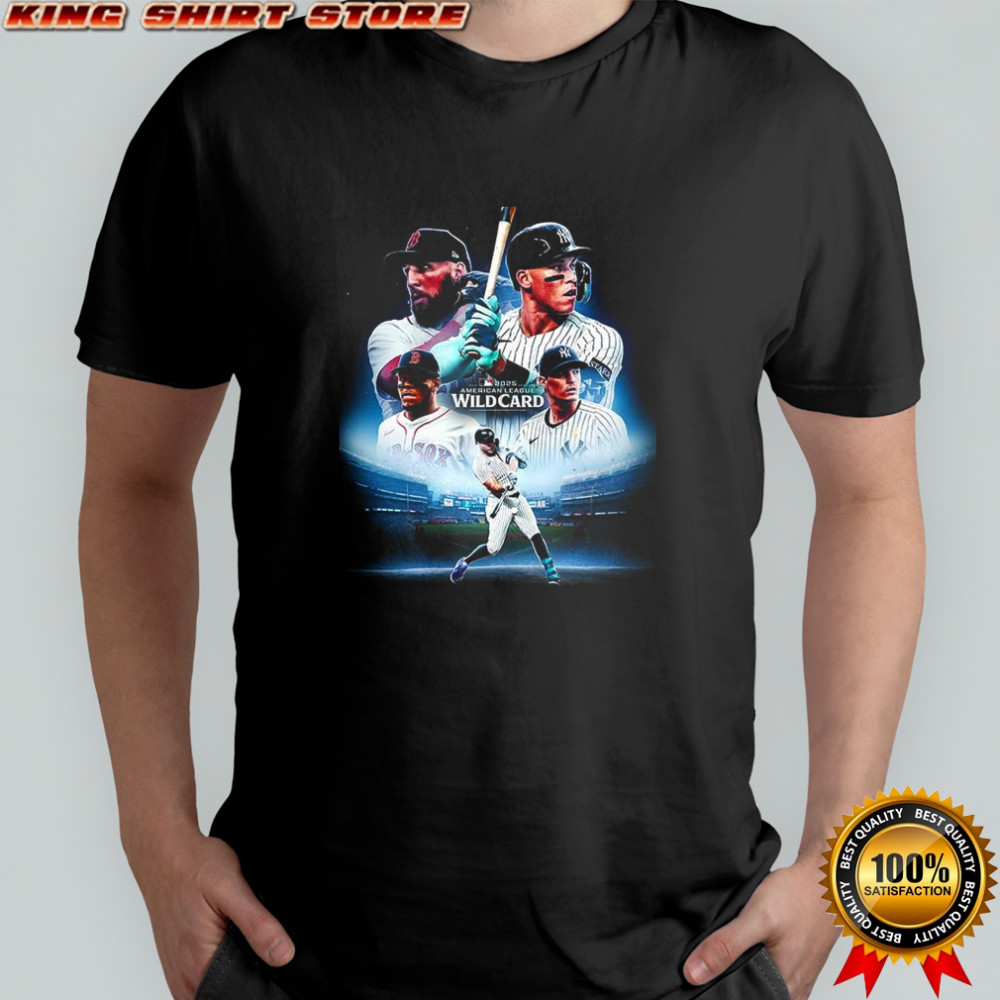 New York Yankees vs Boston Red Sox Wildcard American League 2025 shirt