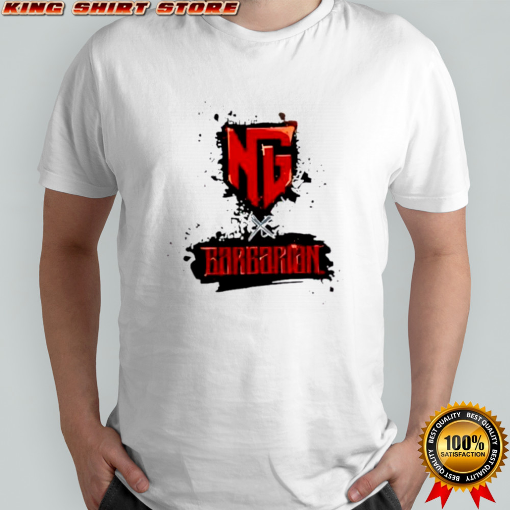 NexGen x Barbarian logo shirt