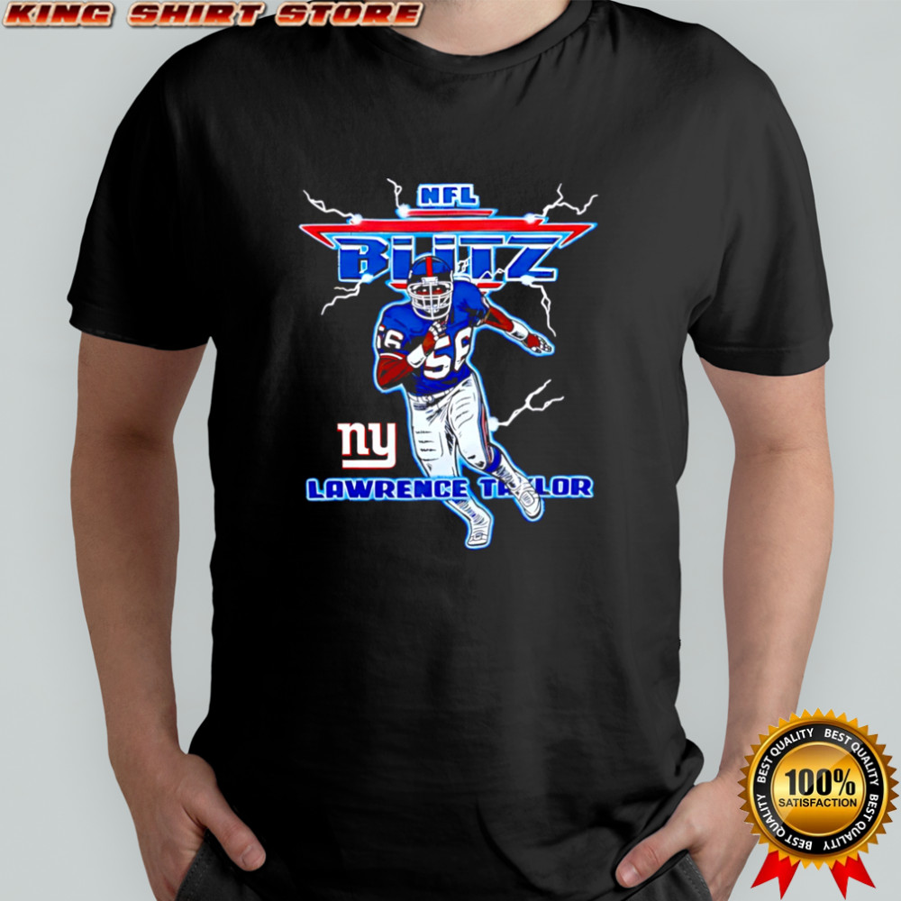 NFL Blitz Giants Lawrence Taylor New York Giants NFL shirt