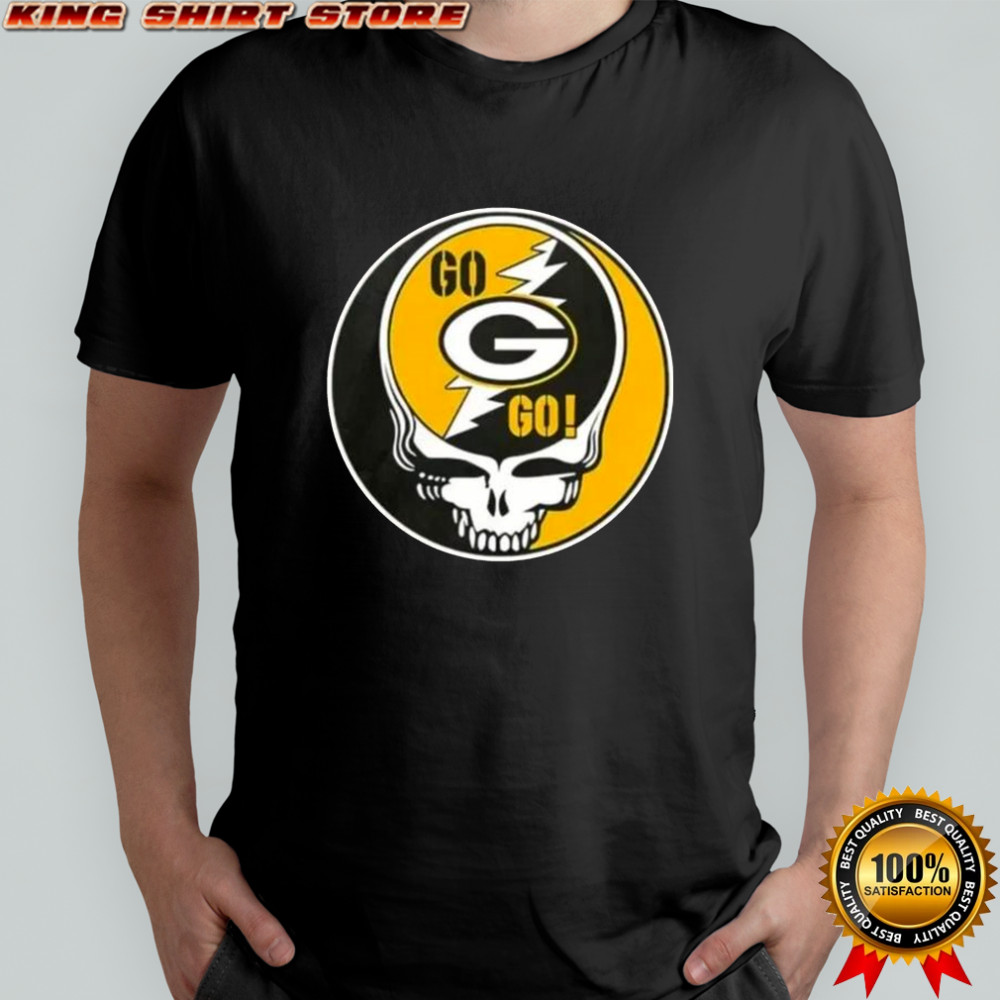 NFL Green Bay Packers Grateful Dead Stealie T-Shirt