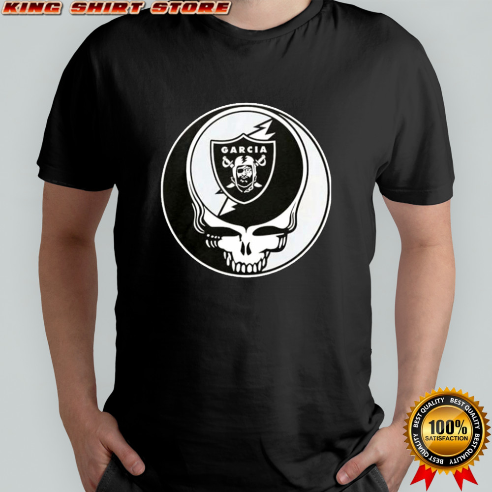 NFL Oakland Riders Grateful Dead Stealie T-Shirt