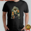 Nick Mangold cartoon New York Jets NFL Football tribute signature shirt