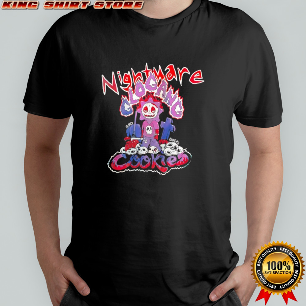 Nightmare Glogang Cookies Glory Savages graphic shirt