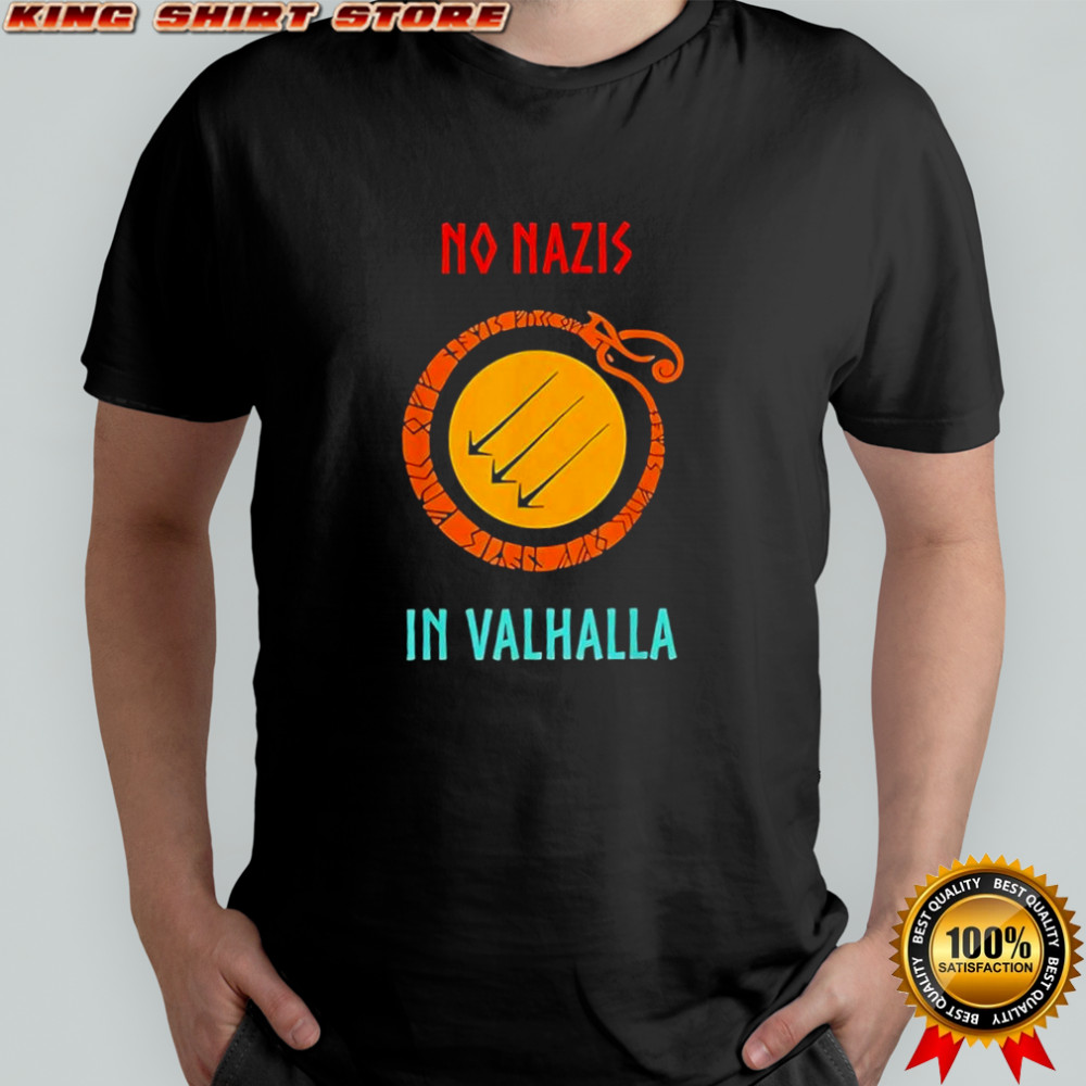 No Nazis in Valhalla logo shirt