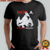 Not a morning dragon graphic shirt