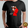 Novak Djokovic French Open tennis kiss trophy signature shirt