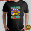 Oceans Calling Festival 2025 Ocean City Rollercoaster Lineup shirt