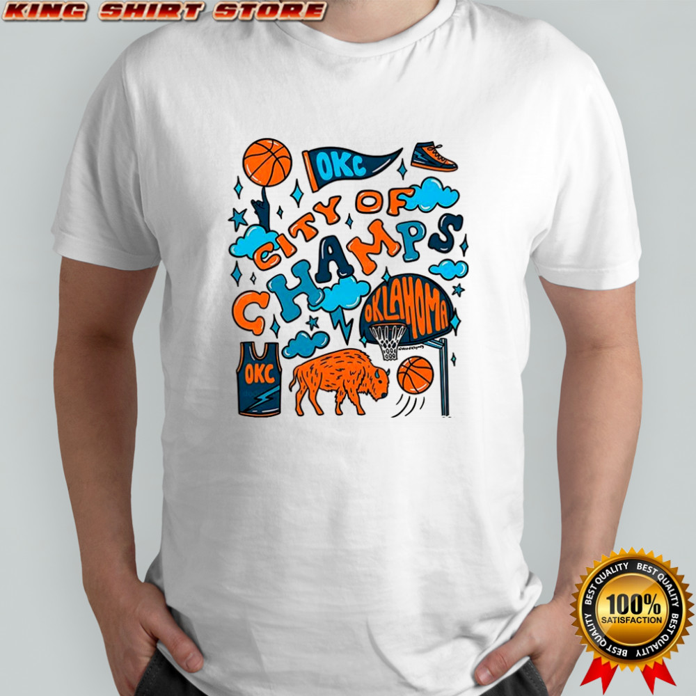 Oklahoma City Thunder basketball city of Champs graphic shirt