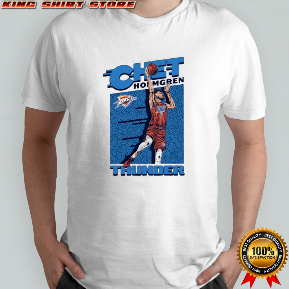 Oklahoma City Thunder Chet Holmgren Action shirt