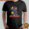 Oklahoma City Thunder NBA welcome to Oklahoma skeleton dunk shirt