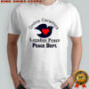 Online ceramics legalize peace peace dept dove heart shirt