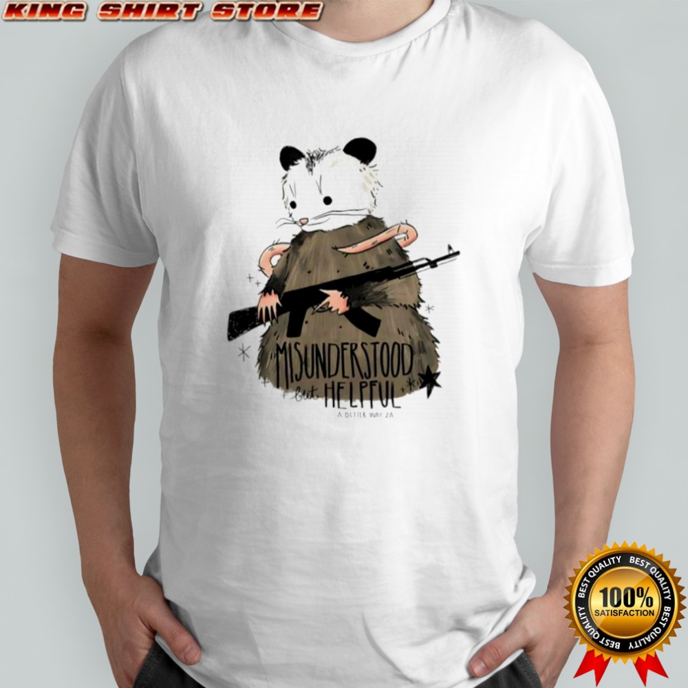 Opossum Misunderstood But Helpful shirt