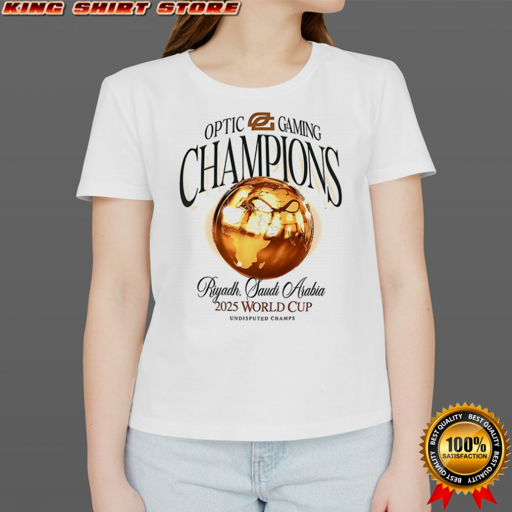 OpTic Gaming EWC Champions 2025 shirt