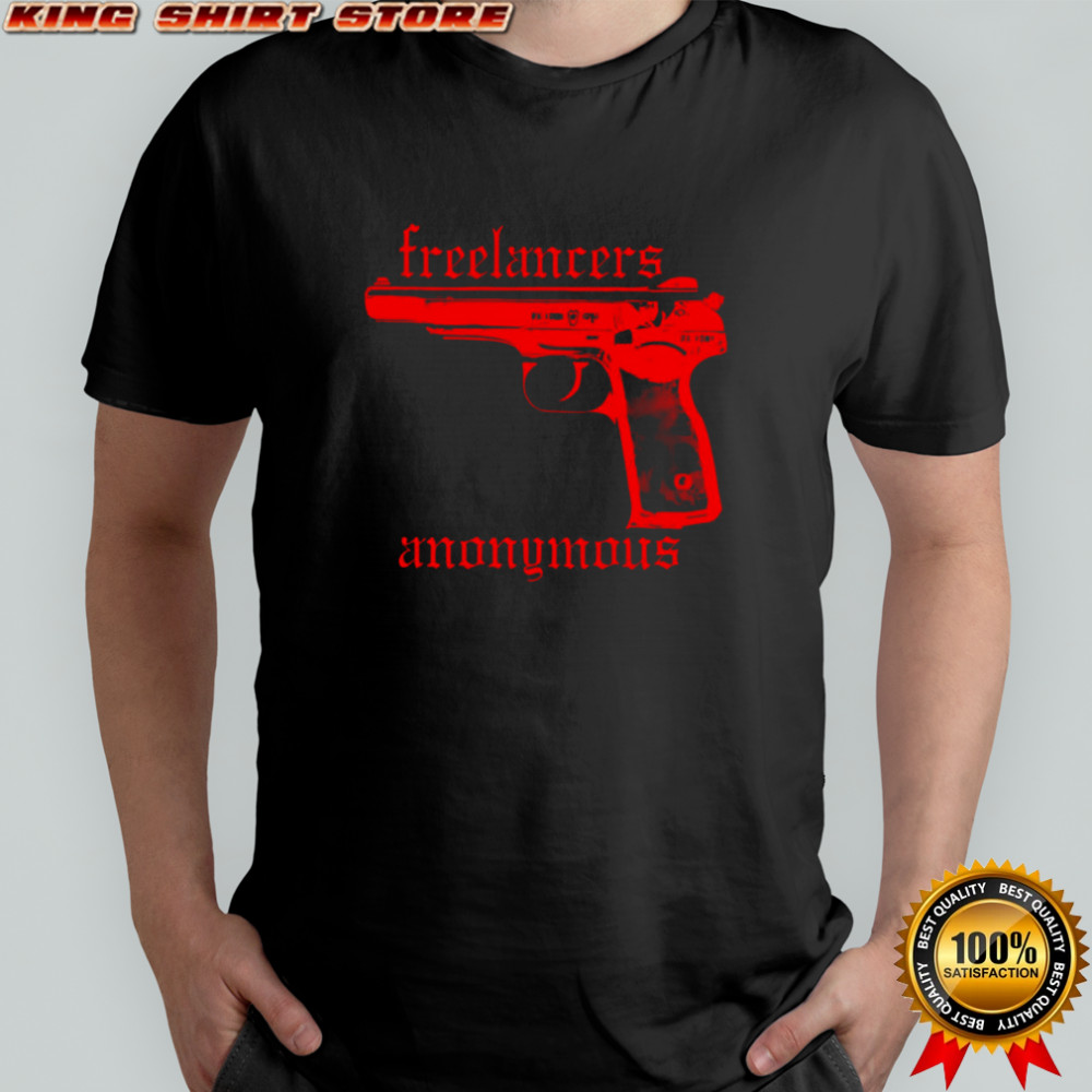 Original Freelancers Red Gun shirt