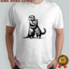 Otter hug cat funny meme shirt