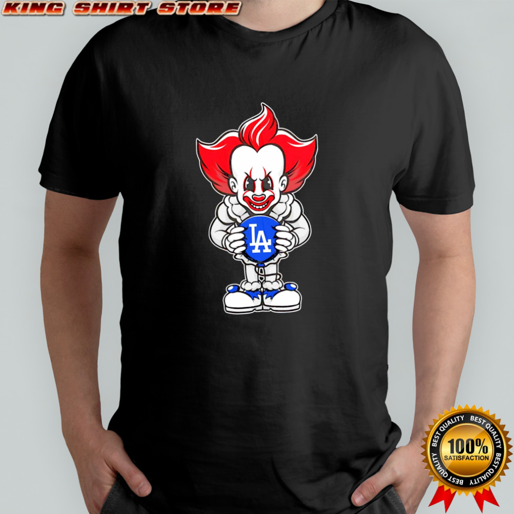 Pennywise Los Angeles Dodgers halloween T-shirts