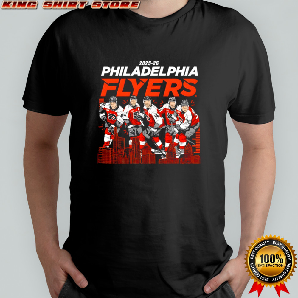 Philadelphia Flyers hockey 2025-26 shirt