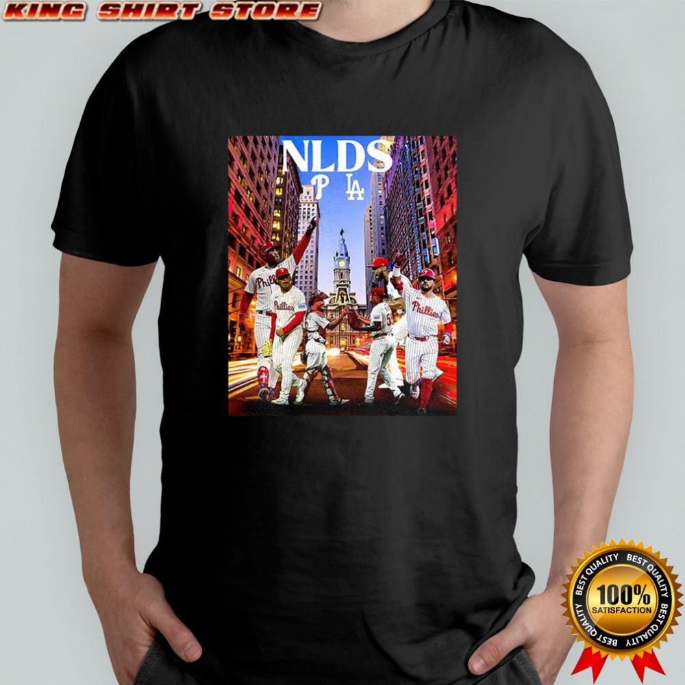 Philadelphia Phillies vs Los Angeles Dodgers NLDS shirt