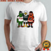Phillie Phanatic Swoop and Gritty Philadelphia Phillies Eagles Flyers shirt