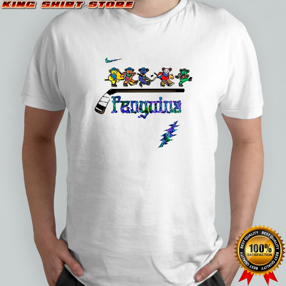 Pittsburgh Penguins x Grateful Dead Night 2025 logo shirt