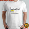 Pittsburgh Steelers Dad definition shirt