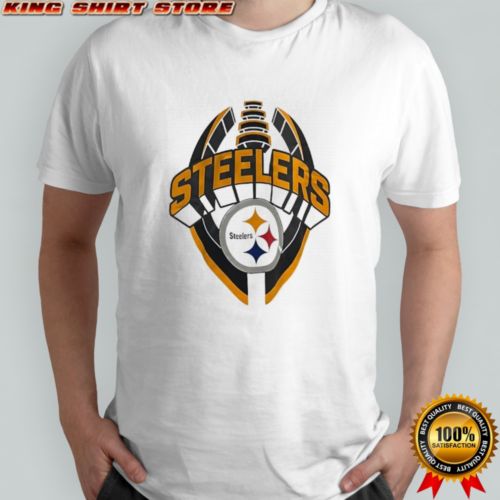 Pittsburgh Steelers iconic shield logo shirt