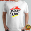 Pizza Slut Pizza Hut logo parody shirt