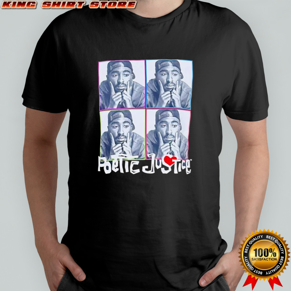 Poetic Justice Tupac 2Pac graphic shirt