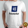 Polymarket prediction market logo shirt