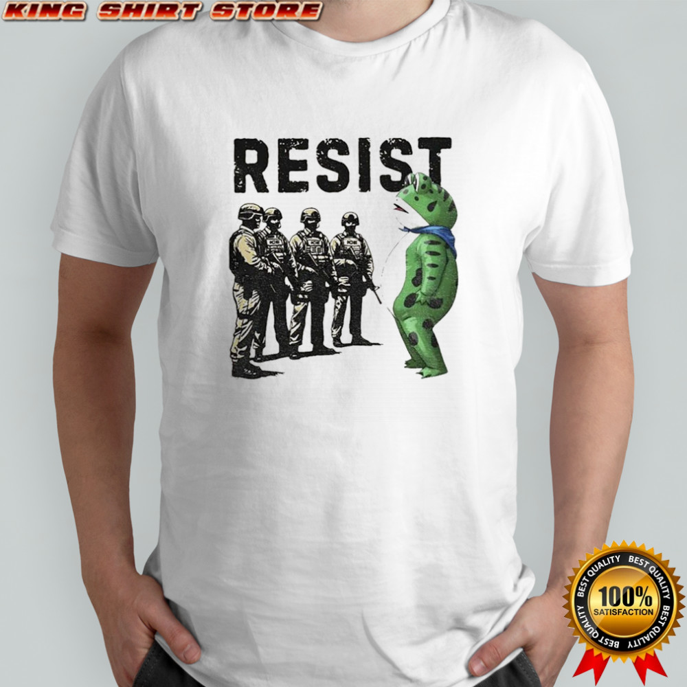 Portland Frog Anti Fascism Anti Trump shirt