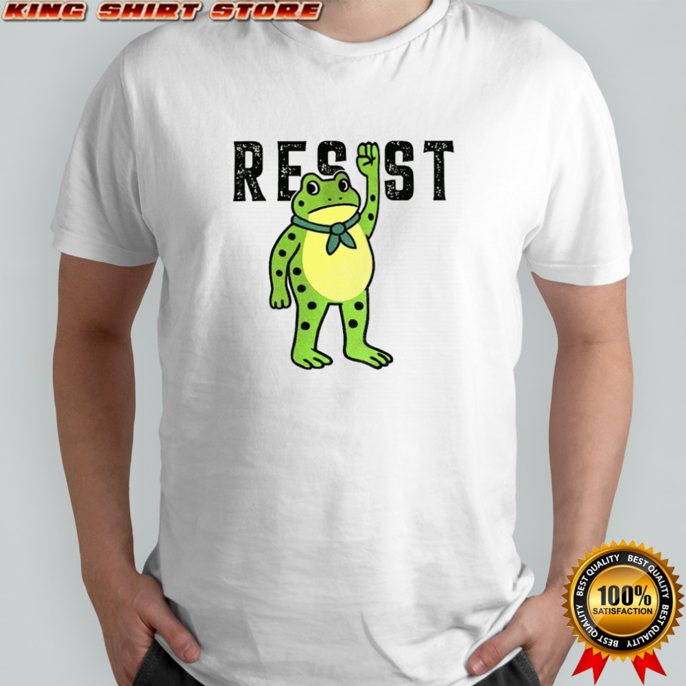 Portland Frog Free Portland Resist Frog shirt