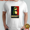 Portland Frog Resist Anti-Fascism Political Graphic shirt