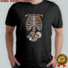 Pregnancy skeleton día de los muertos belly bump shirt