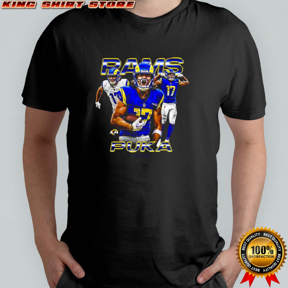 Puka Nacua Los Angeles Rams football notorious player graphic shirt