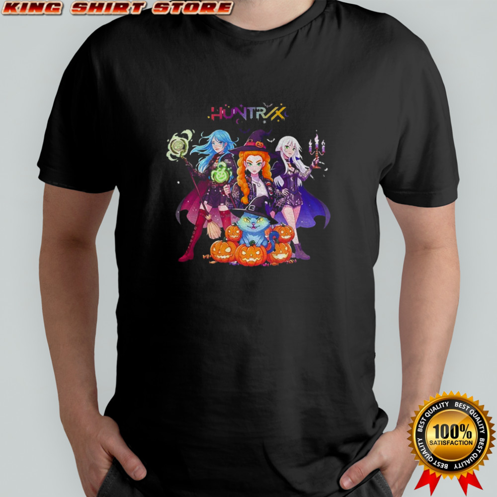Pumpkin Kpop Demon Hunter Spooky Huntrix Halloween 2025 shirt Pumpkin Kpop Demon Hunter Spooky Huntrix Halloween 2025 shirt