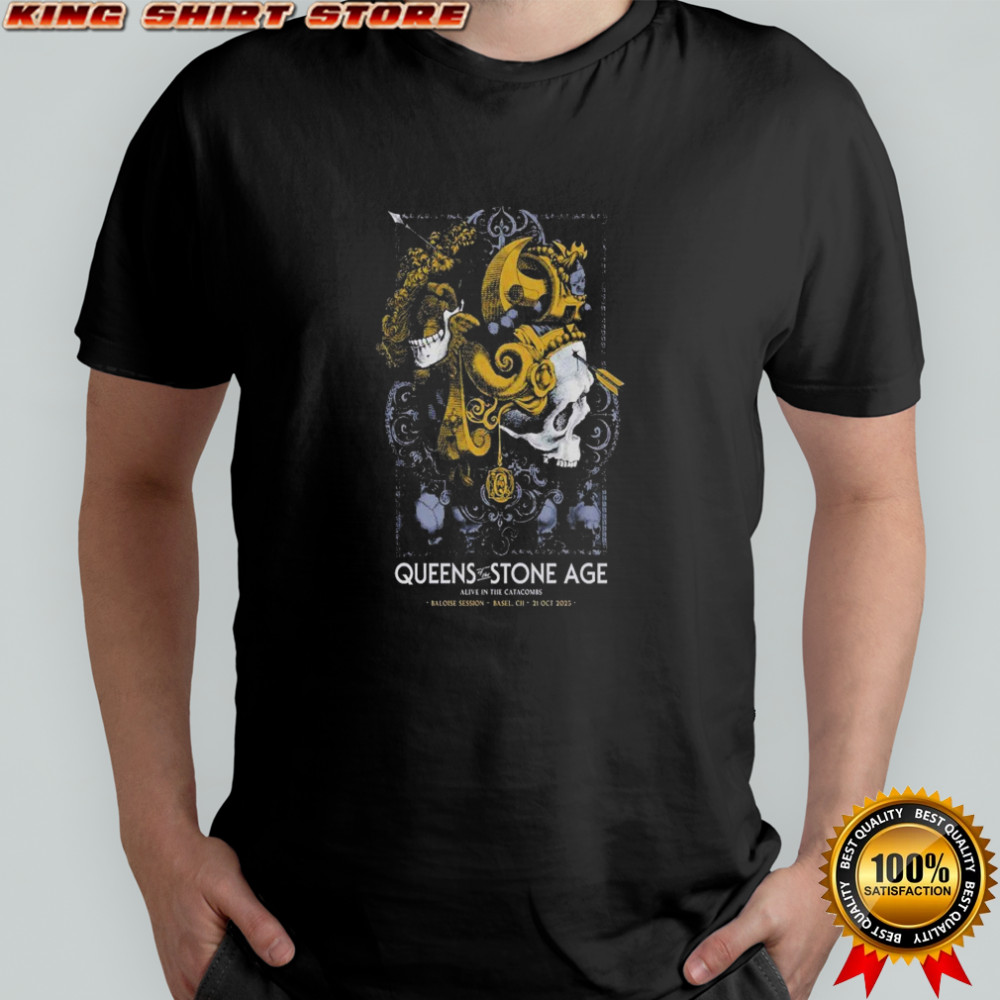 Queens Of The Stone Age Basel, Switzerland October 21 2025 T-shirt
