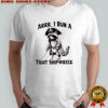 Raccoon arrr i run a tight shipwreck shirt