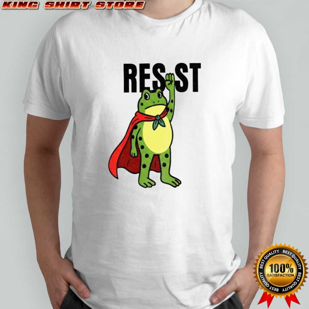 Rage Against Machine Portland Frog Resist shirt