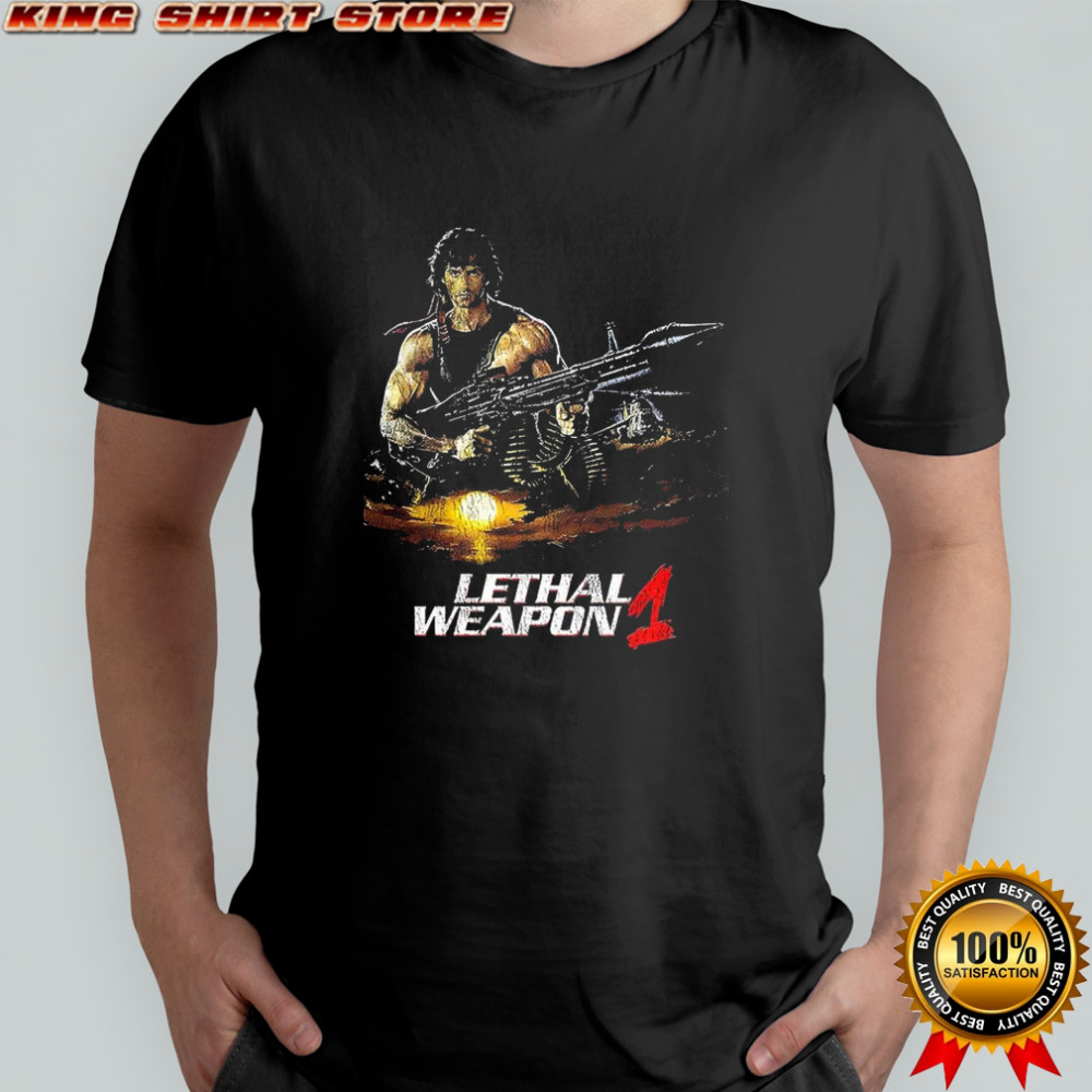 Rambo’s Lethal Weapon 1 graphic shirt