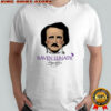 Raven Lunatic Edgar Allan Poe portrait siganture vintage shirt