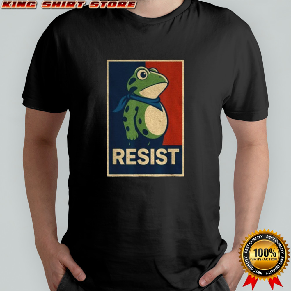 Resist Portland Frog Protest shirt