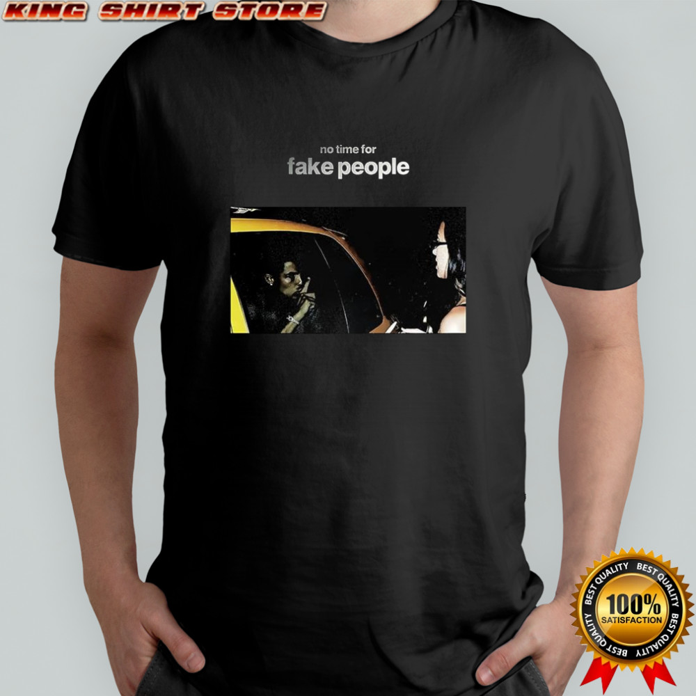 Ronaldo no time for fake people meme shirt