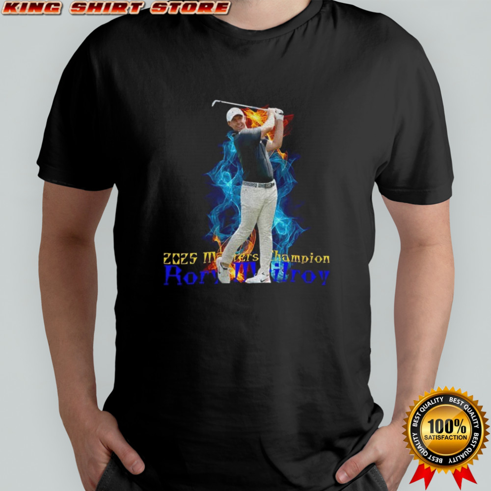 Rory Mcilroy 2025 Golf Masters Champion shirt