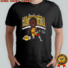 Rui Hachimura Los Angeles Lakers basketball cartoon signature shirt