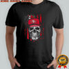 San Francisco 49ers NFL skull American flag footaball lover shirt