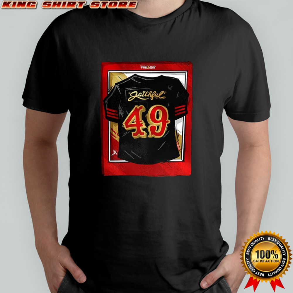 San Francisco 49ers vs Los Angeles Rams NFL 2025 Faithful shirt