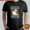 Santa Claus Is Coming To Toon Ugly Holiday Christmas T-shirt