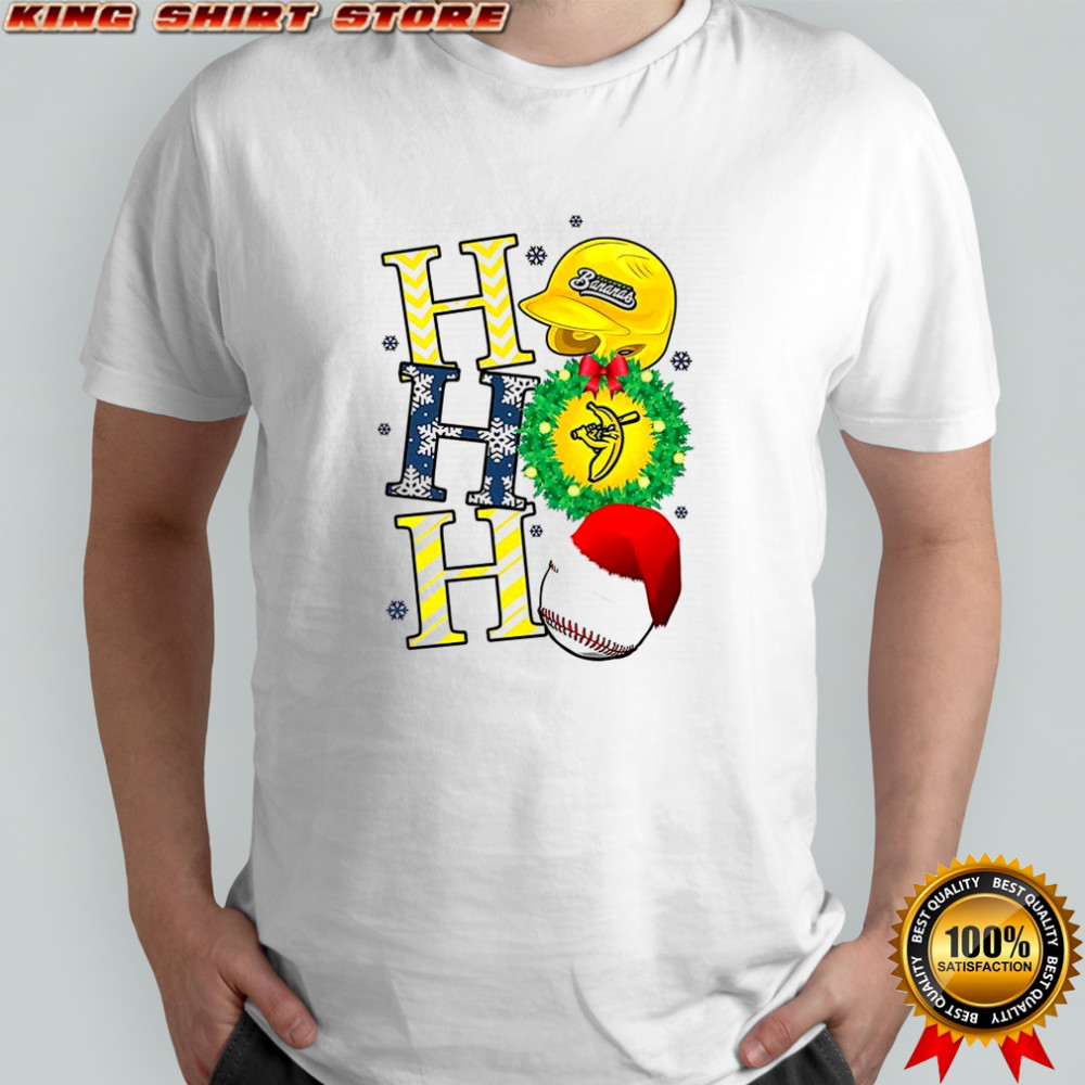 Savannah Bananas baseball Ho Ho Ho Christmas shirt